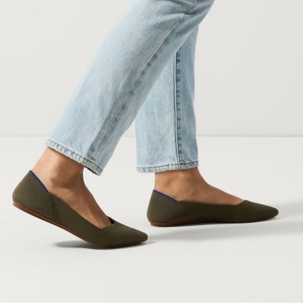 Rothy’s Cypress “The Point” Ballet flats
